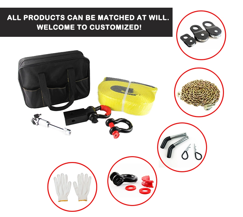 New 4X4 off Road Recovery Winch Kit