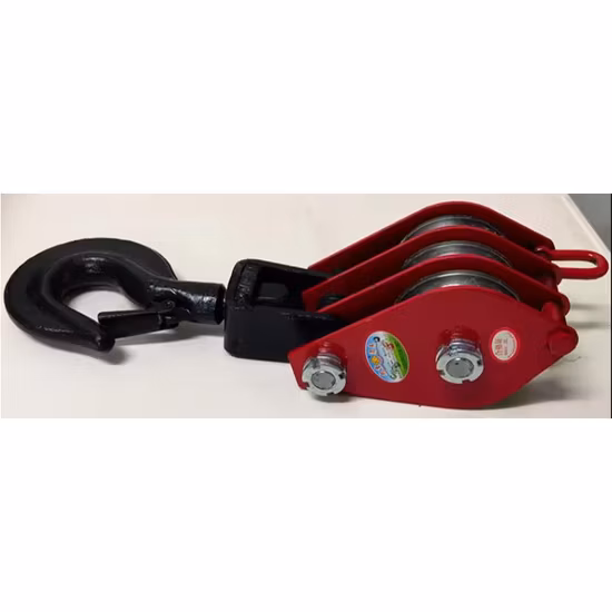 Blocco tendicinghia a puleggia singola aperta per carichi pesanti